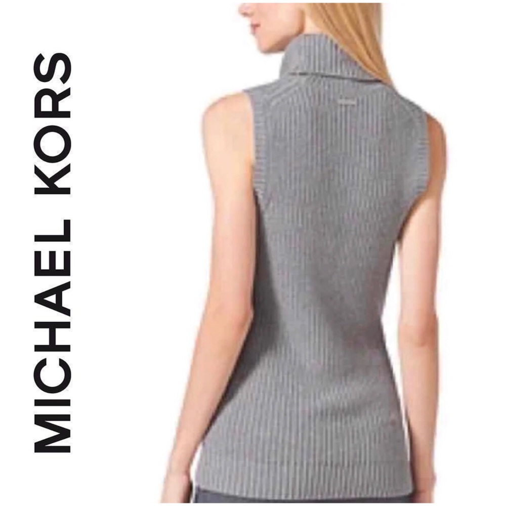 Michael Kors Grey Turtleneck Sweater